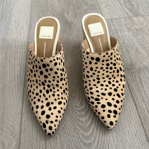 🐆Dolce Vita Leopard Mules🐆✨ - Picture 1 of 4